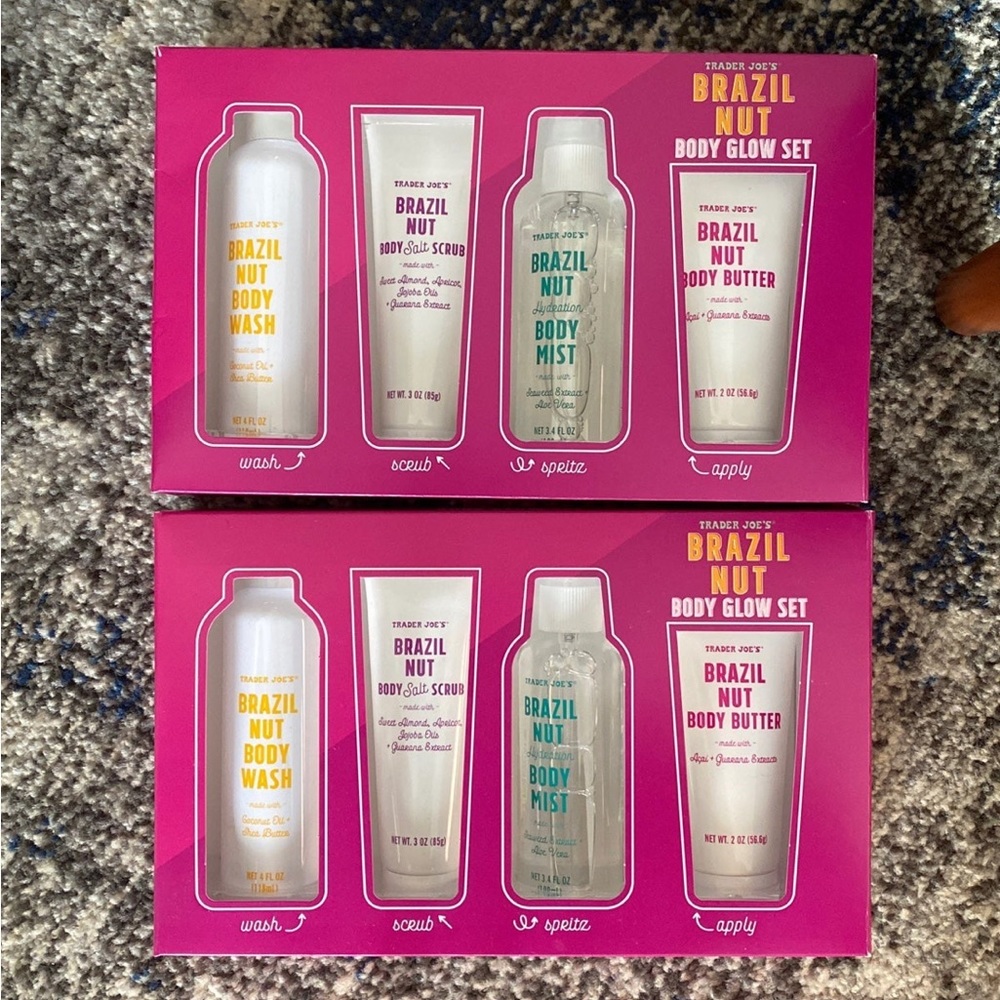 Trader Joe’s Brazilian Nut Body Set